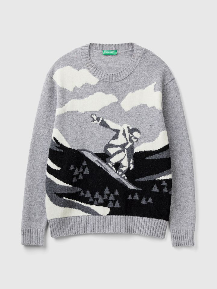 SWEATER L/S Hombre image number 4